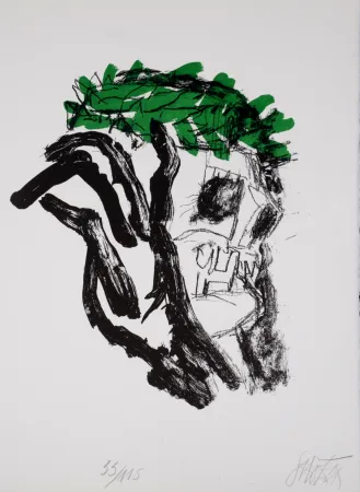 Lithografie Dix - Sonnet II, 1968 - Hand-signed