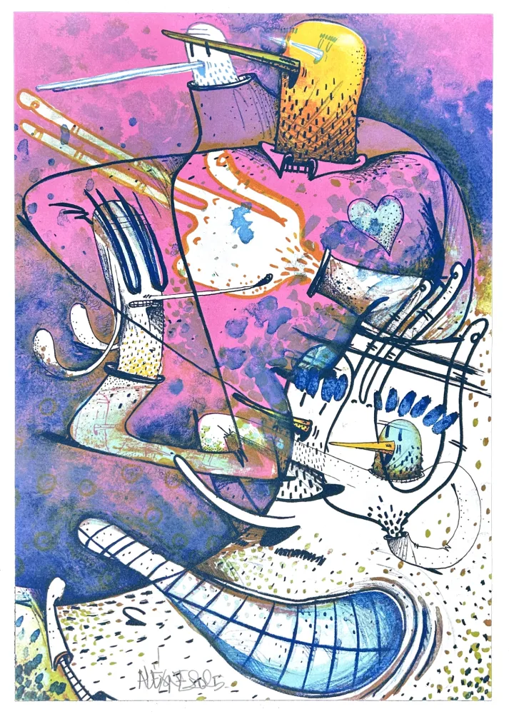 Lithografie Dizac - Sans titre 3