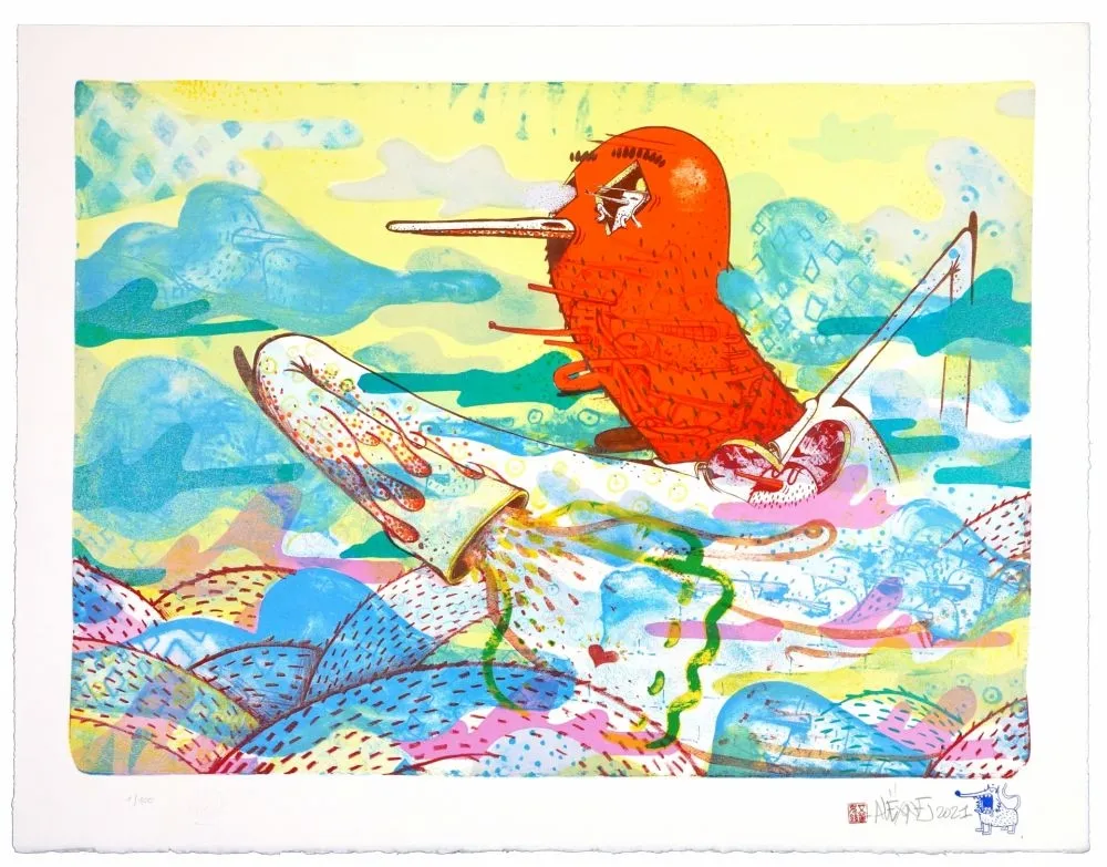 Lithografie Dizac - Untitled