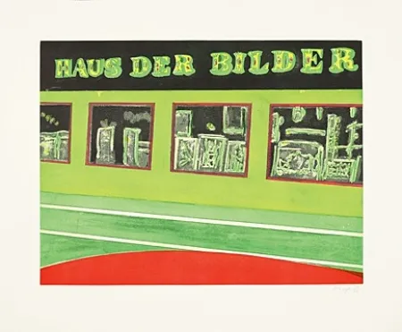 Ets En Aquatint Doig - Haus der Bilder, Blatt 4 der Serie 