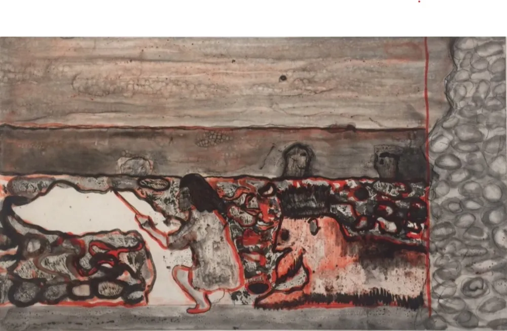 Ets Doig - Painting a Cloud on the Wall