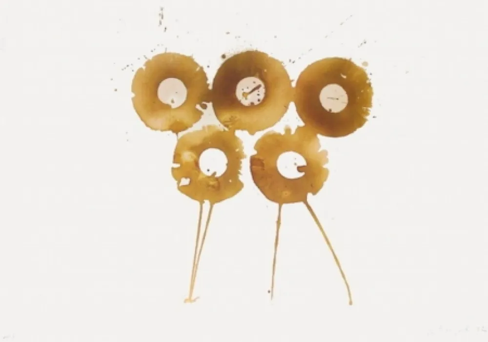 Lithografie Dokoupil - Olympique 92