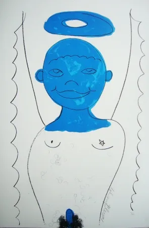 Lithografie Dokoupil - Petit angle 2