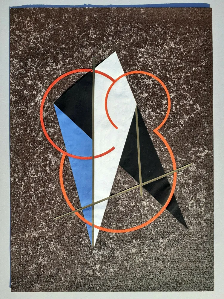 Zeefdruk Domela - Composition