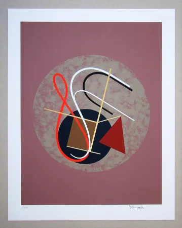 Zeefdruk Domela - Senza Titolo