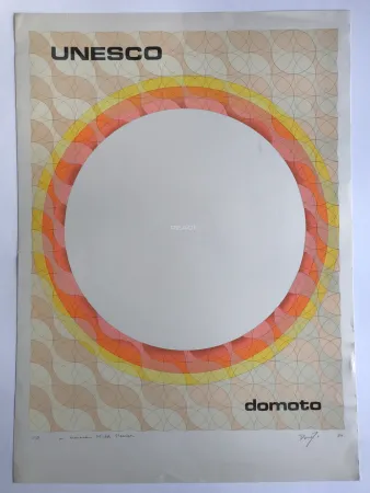 Lithografie Domoto - Peace
