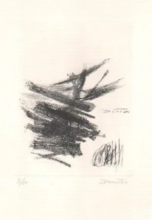 Ets En Aquatint Domoto - Senza titolo