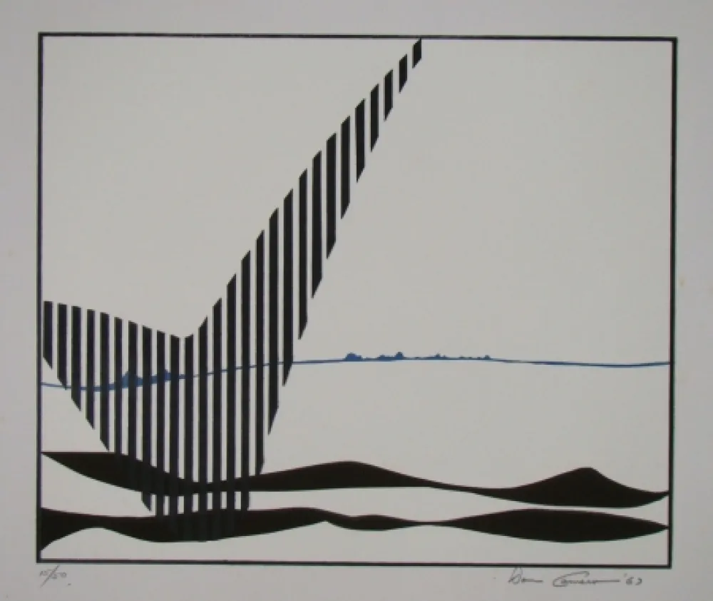 Lithografie Don - Composition