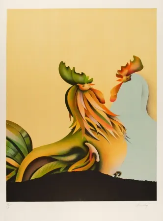 Lithografie Donadini - Les deux amis / The Two Friends