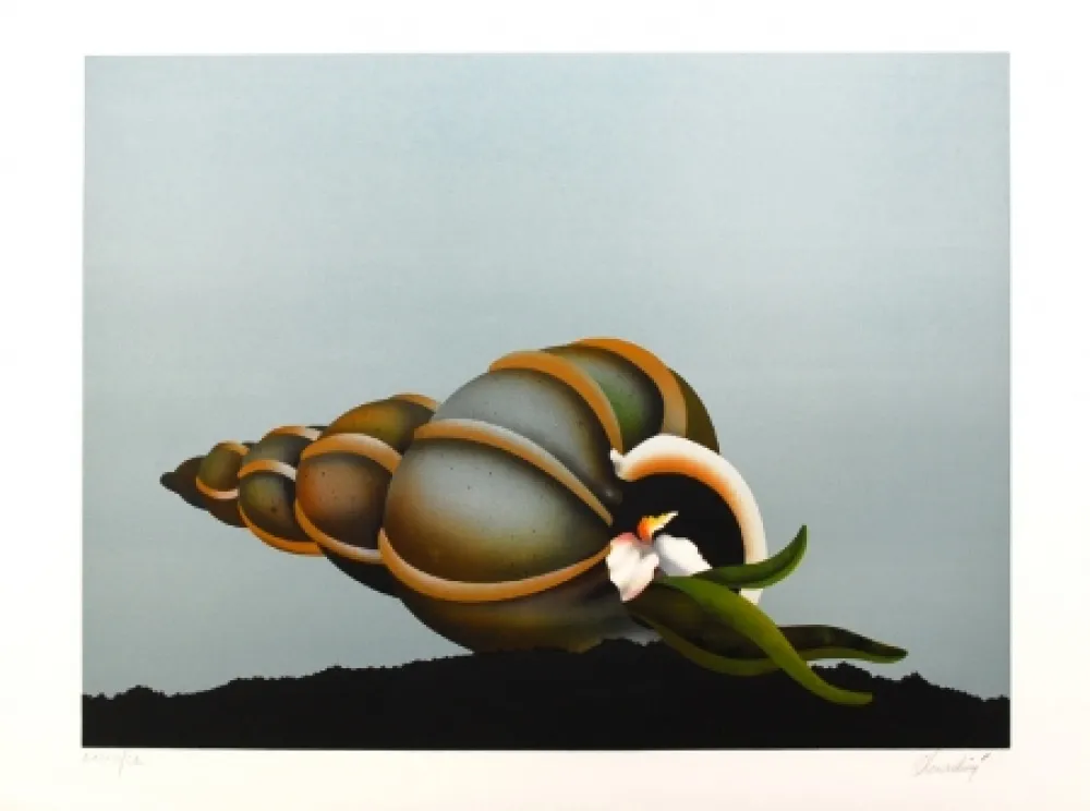 Lithografie Donadini - Repos marin