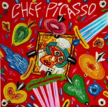 Zeefdruk Donzelli - Chef Picasso