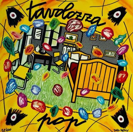 Zeefdruk Donzelli - Tavolozza pop