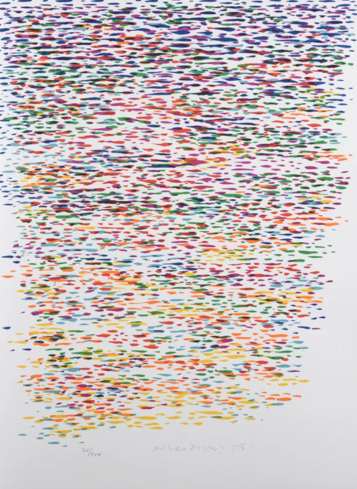 Lithografie Dorazio - Abstract Composition, 1979 - Hand-signed