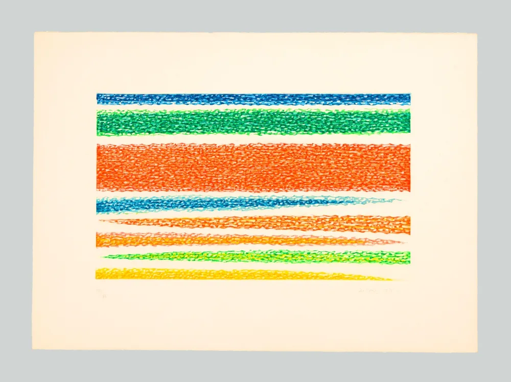 Ets En Aquatint Dorazio - Acquamarina