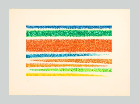 Ets En Aquatint Dorazio - Acquamarina