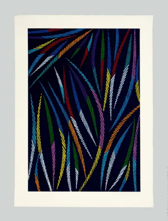 Zeefdruk Dorazio - Blue