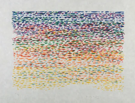 Lithografie Dorazio - Composition (#B), 1976 - Hand-signed