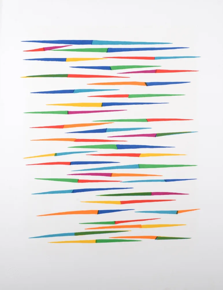 Lithografie Dorazio - Composition (#G)