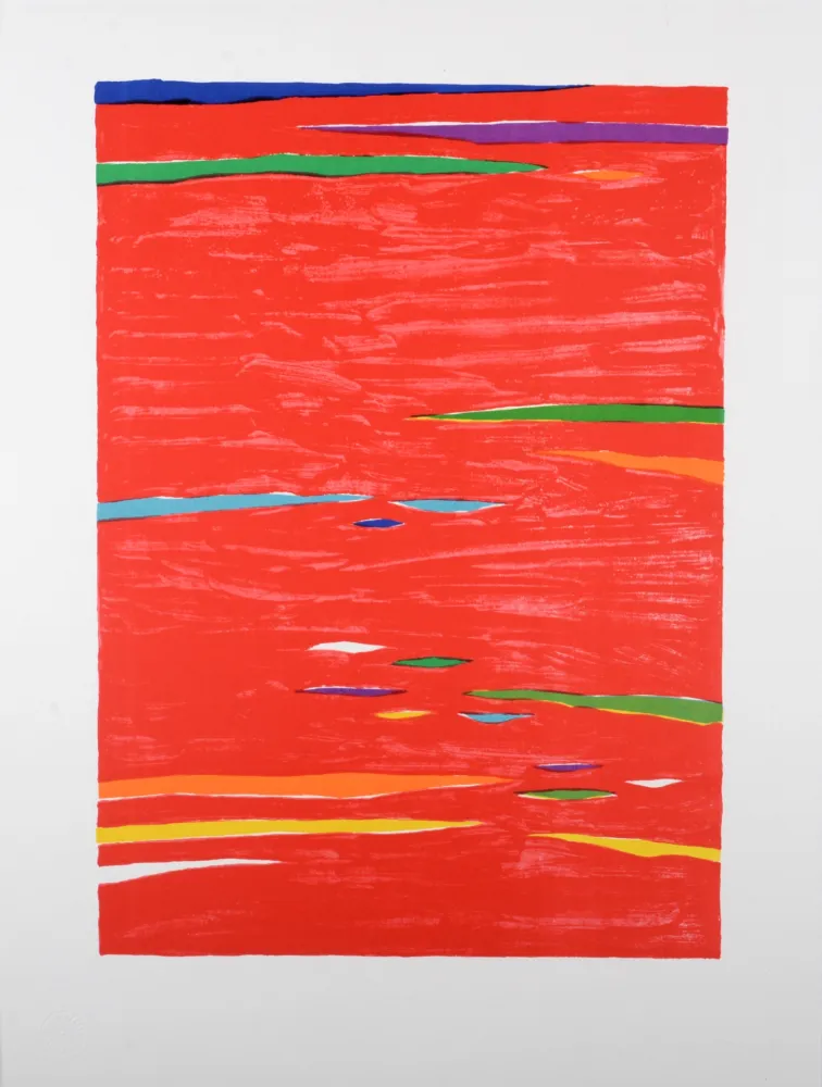 Lithografie Dorazio - Composition (#H)