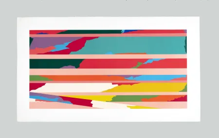 Zeefdruk Dorazio - Composizione