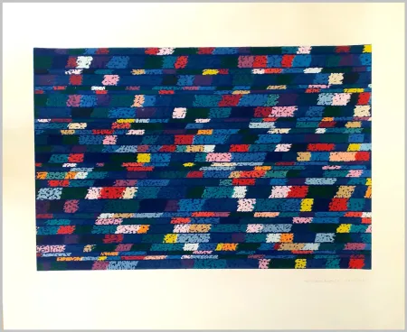 Zeefdruk Dorazio - Composizione