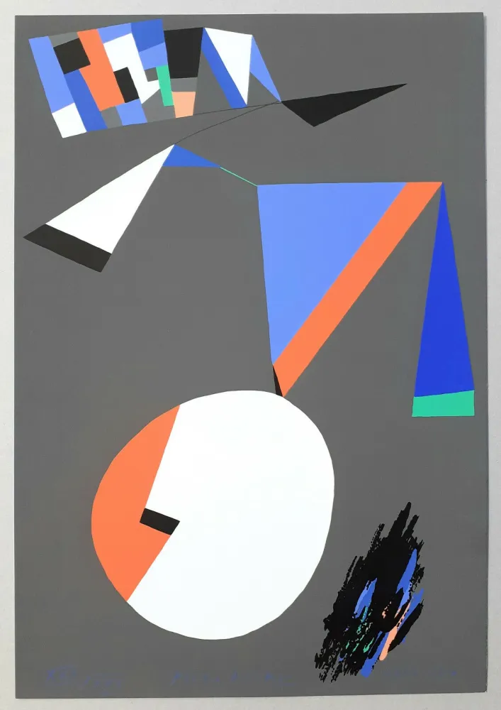 Zeefdruk Dorazio - Espaces