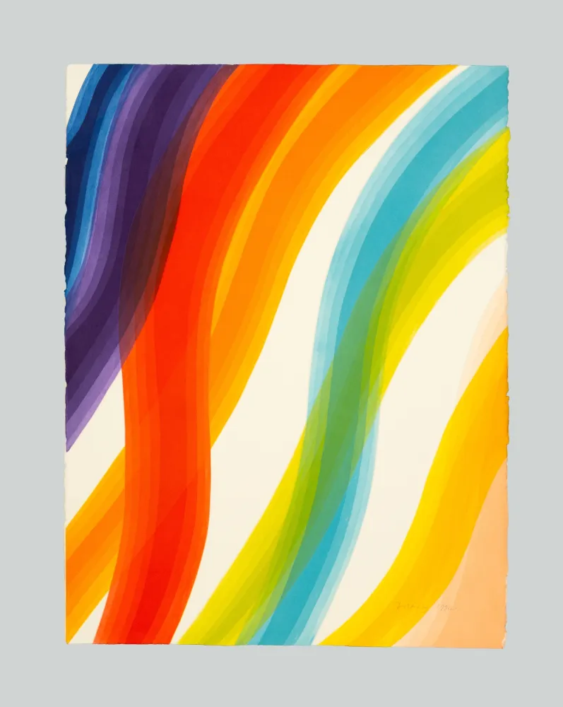 Aquatint Dorazio - Europa Unita, Francia