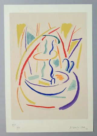 Zeefdruk Dorazio - Fontana