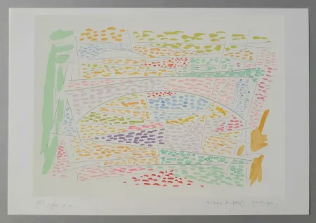 Zeefdruk Dorazio - Il ponte di Carlo - Praga