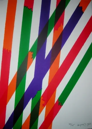 Lithografie Dorazio - Jean Cassou: vingt-deux poèms