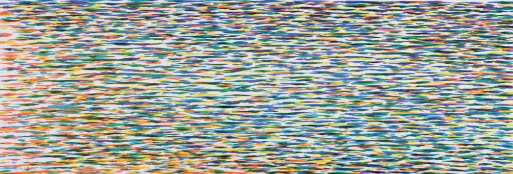 Lithografie Dorazio - Kokkora (#2), 1987 - Hand-signed, not numbered