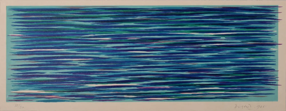 Lithografie Dorazio - Kokkora (#A), 1987 - Hand-signed & Numbered