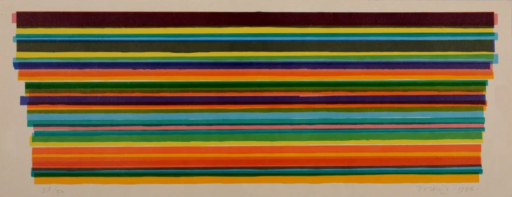 Lithografie Dorazio - Kokkora (#C), 1987 - Hand-signed & numbered 