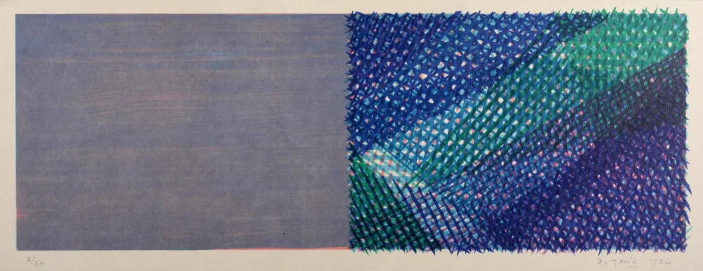 Lithografie Dorazio - Kokkora #E - Hand-signed