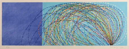 Lithografie Dorazio - Kokkora #G, 1986