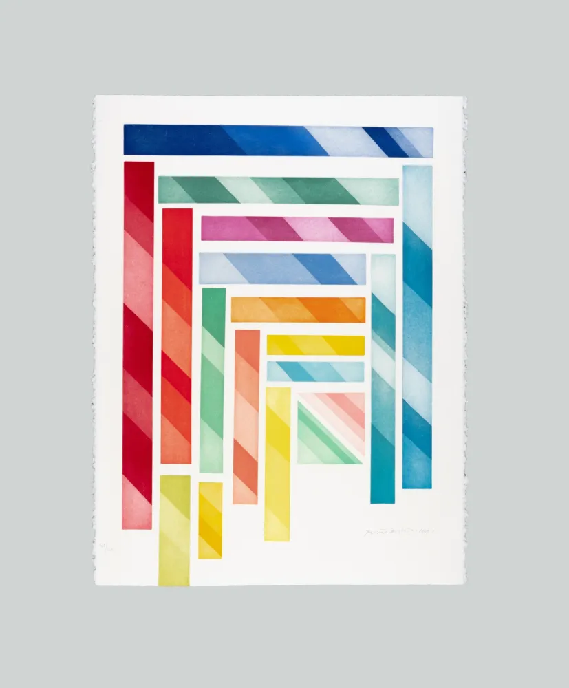 Ets En Aquatint Dorazio - La Grecia