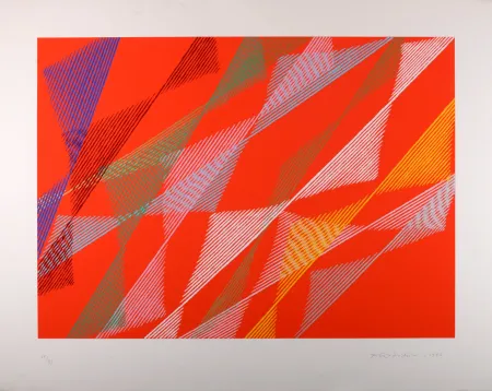 Zeefdruk Dorazio - La Ribambelle des Gobelins, 1992 - Hand-signed