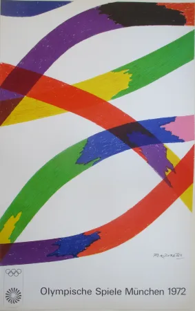 Lithografie Dorazio - OL 1972 - original colourlithograph