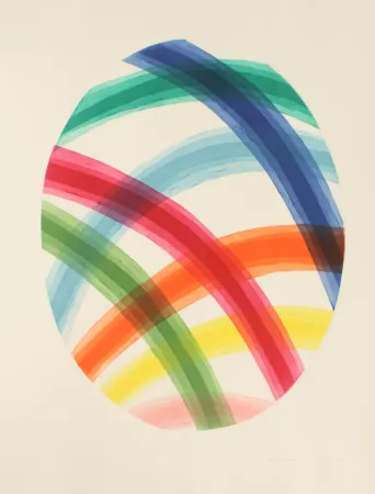 Ets En Aquatint Dorazio - OVALE NR. 2