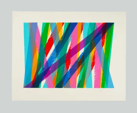 Lithografie Dorazio - Senza titolo