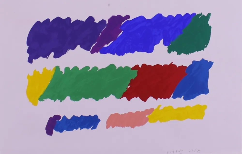 Lithografie Dorazio - SENZA TITOLO