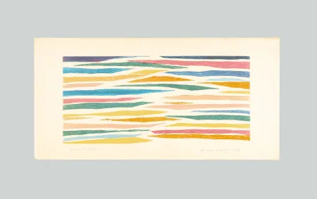 Lithografie Dorazio - Senza titolo