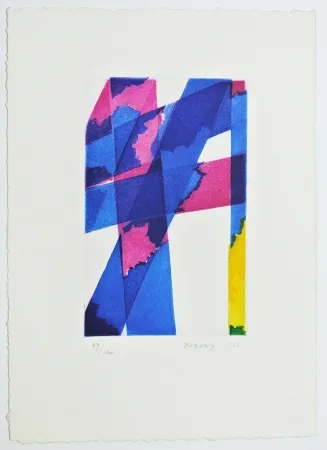 Ets En Aquatint Dorazio - Senza titolo