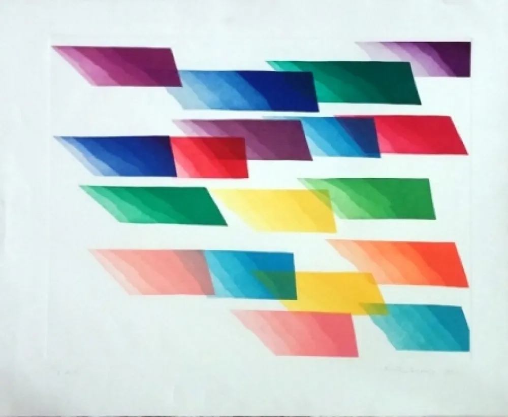 Ets En Aquatint D'orazio - Senza titolo