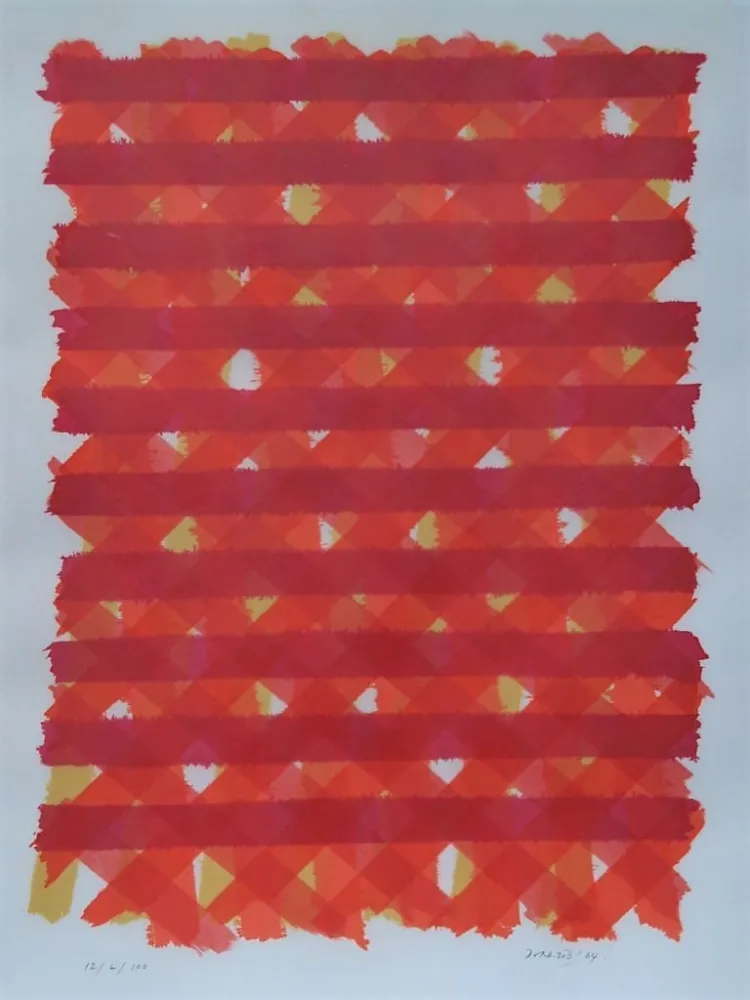 Lithografie Dorazio - Senza titolo