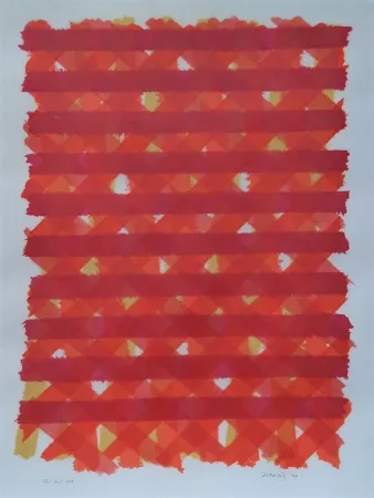 Lithografie Dorazio - Senza titolo