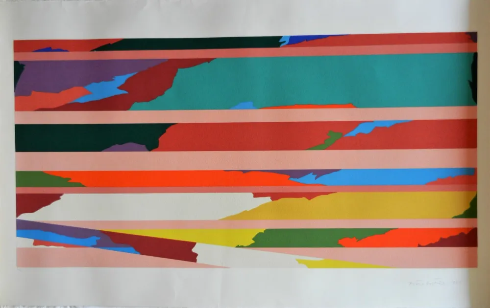 Zeefdruk Dorazio - Senza titolo