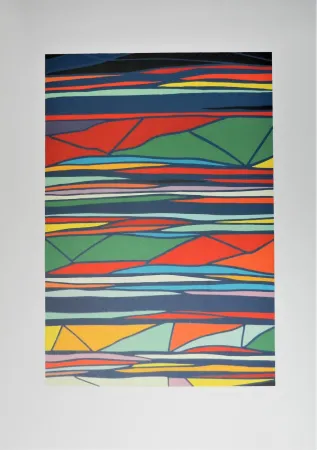 Lithografie Dorazio - Senza titolo