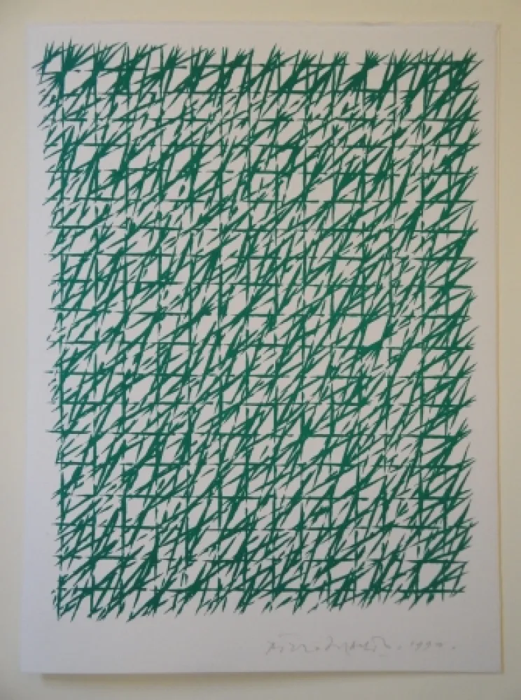 Lithografie Dorazio - Untitled