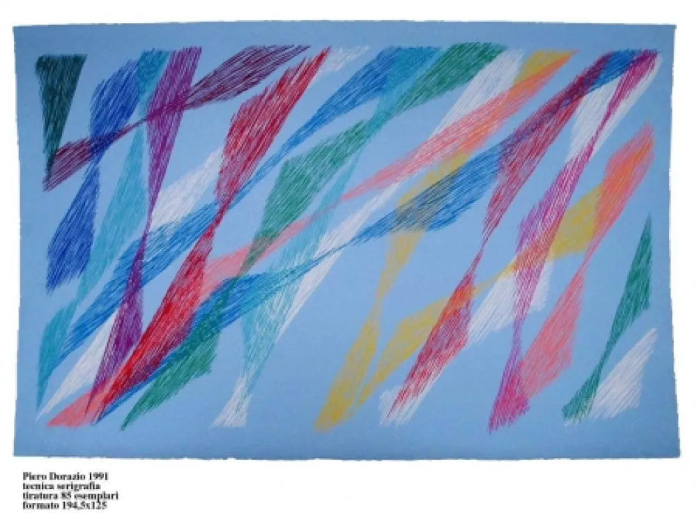 Zeefdruk Dorazio - Untitled